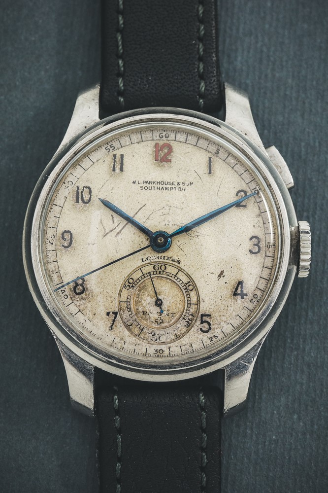 longines stop second flyback