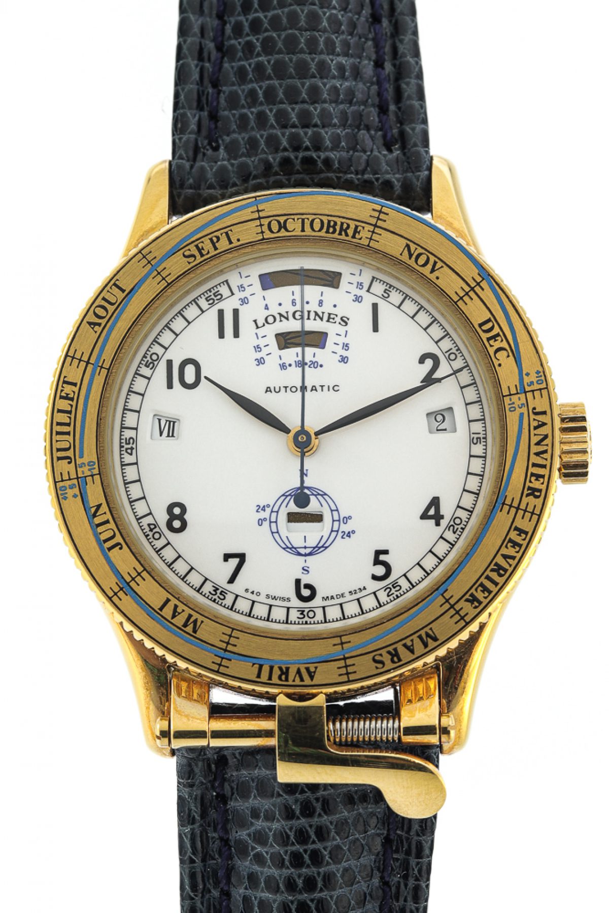 Longines Ephemerides Solaires 18K Ref 
