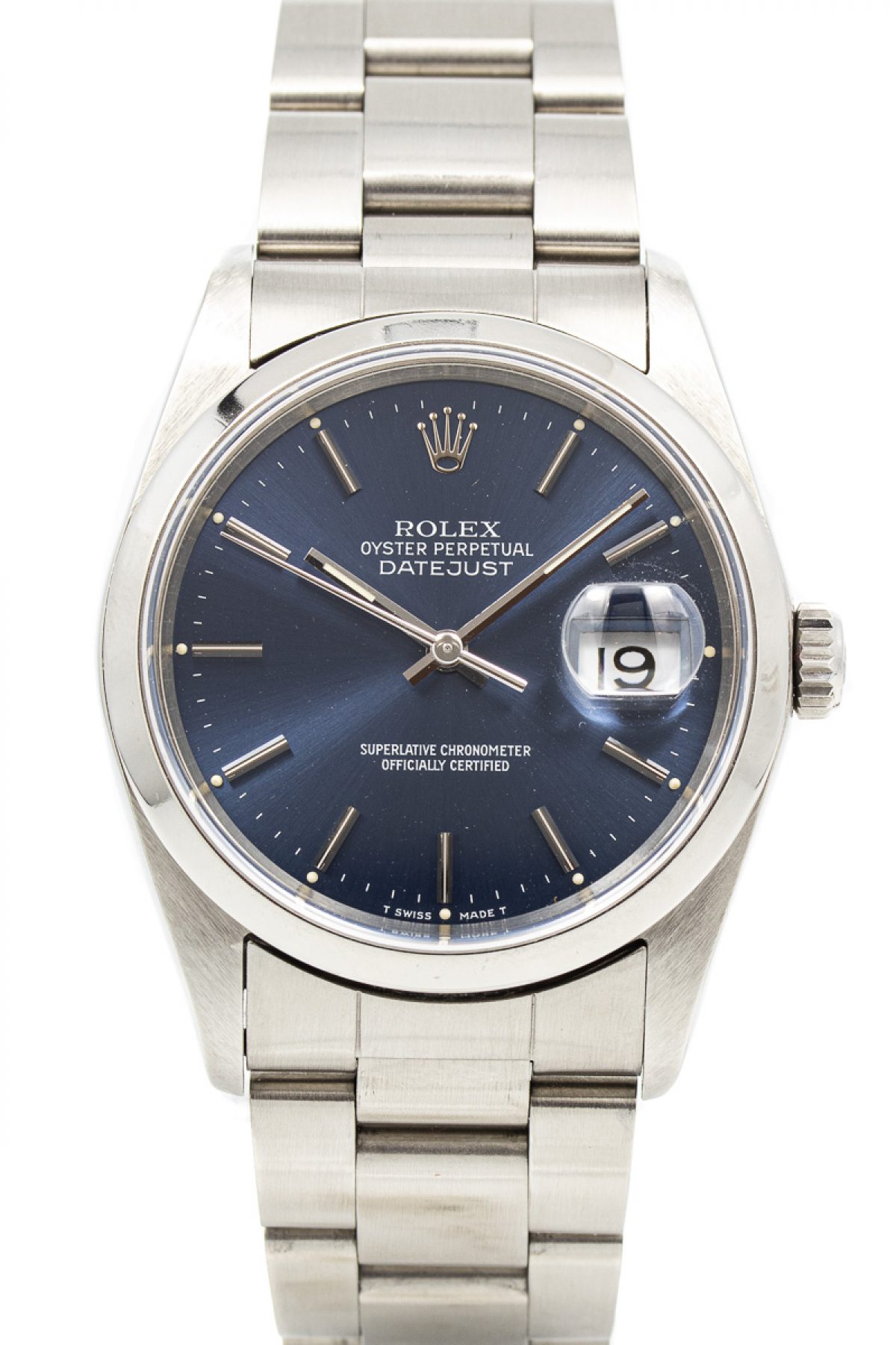 Lot-Art | Rolex - Datejust Blue Roman Dial - 16200 - Men - 2000-2010