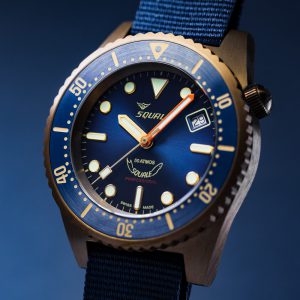 Squale 1521-026/A Blue Bronze