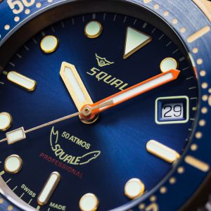 Squale 1521-026/A Blue Bronze