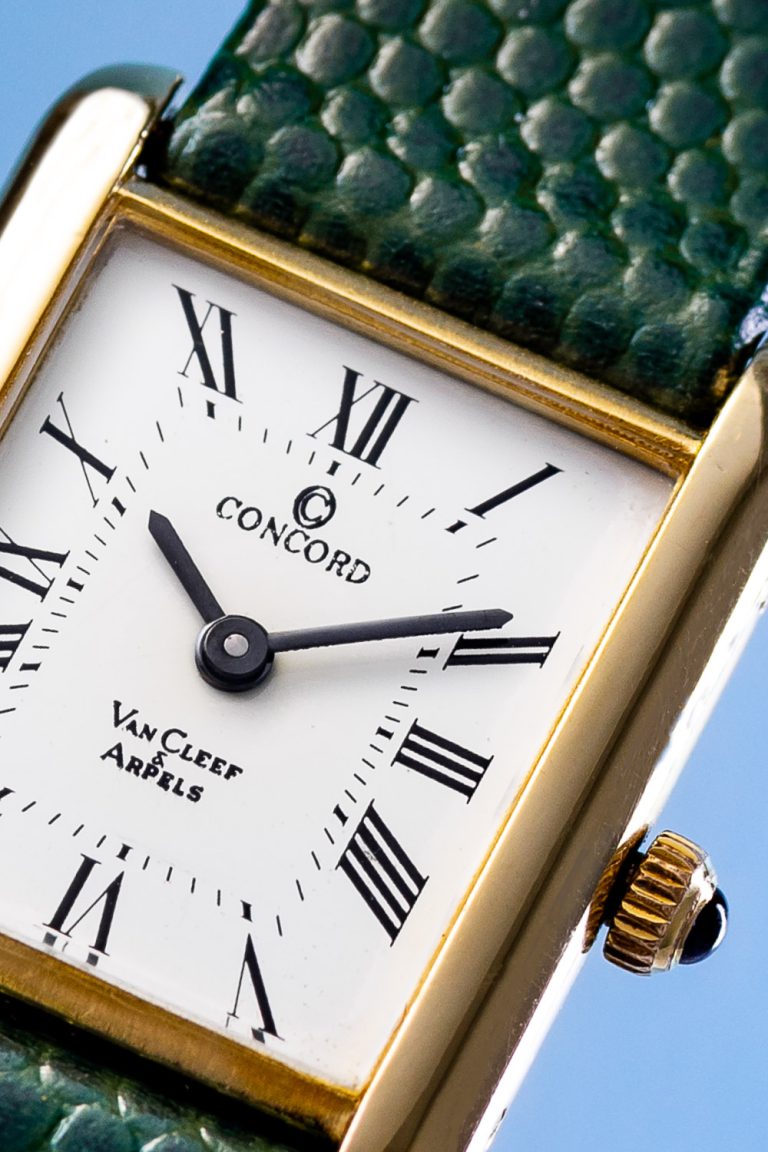 Concord Tank 18k Van Cleef & Arpels Amsterdam Watch Company
